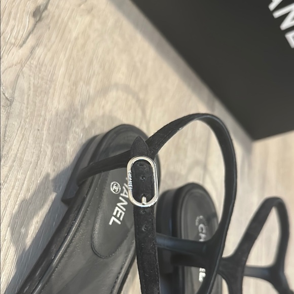 Chanel Black Sandals for Women - Picture 5 of 11